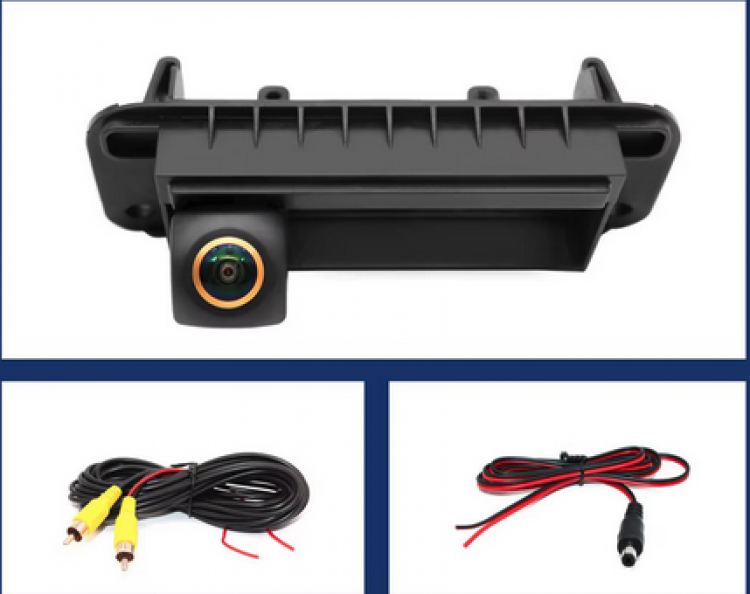 Mercedes C W204 Rückfahrkamera Griffleiste AHD 1080P / Nachrüstung Kamera